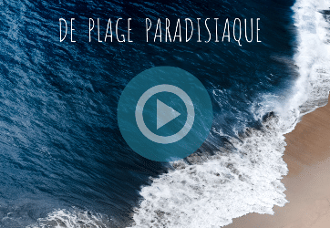 Sanctuaire de plage paradisiaque